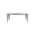 Aluminium Tafel met Glazen Bovenblad en Moderne Ontwerp**